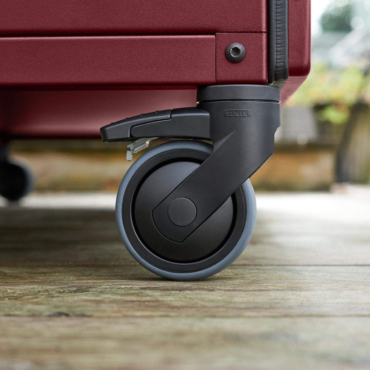 Modern Grill - Burgundy Red