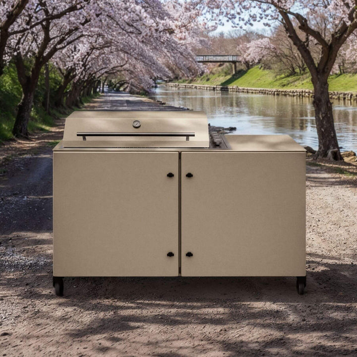 Culnaro Modern Grill i Antique White – elegant gasgrill i lys, klassisk farve med italiensk præcision og skandinavisk æstetik.