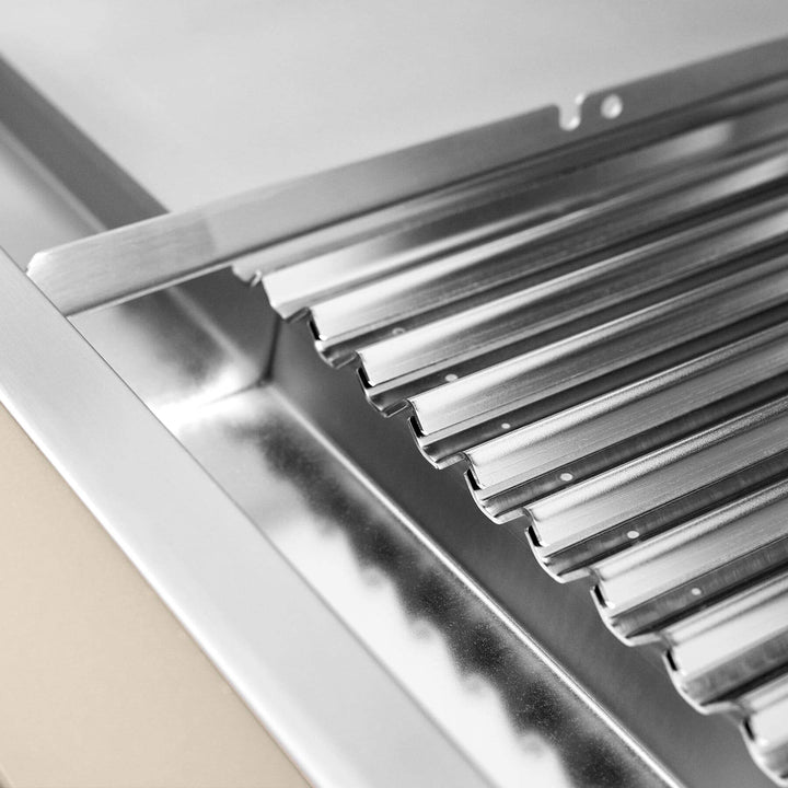 Modern Grill - Antique White