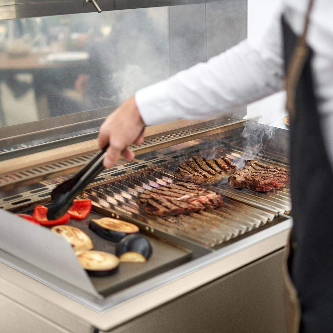 Modern Grill - Antique White