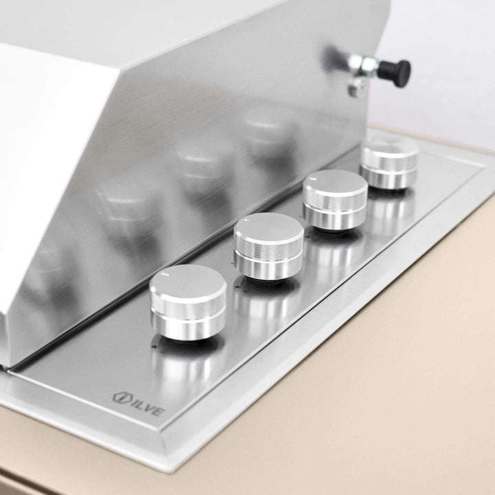 Modern Grill - Antique White