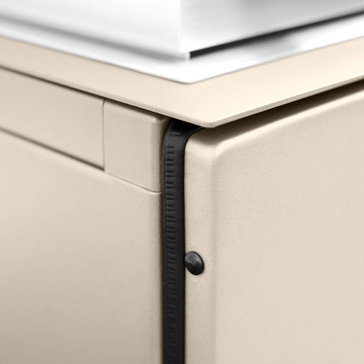 Modern Grill - Antique White