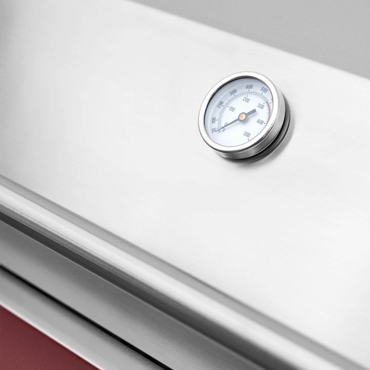 Modern Grill - Burgundy Red