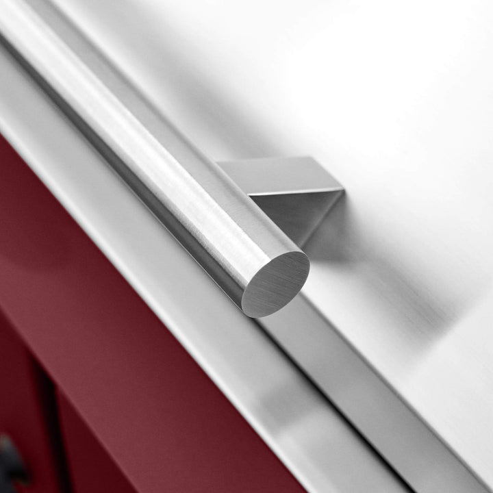 Modern Grill - Burgundy Red